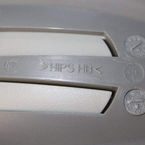 VTG POLK AUDIO MINI SPEAKER SET PC COMPUTER WIRED LEFT RIGHT GRAY DESKTOP HIPS - Picture 11 of 14